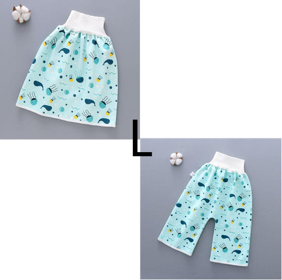 Eco-Friendly Cotton & Bamboo Baby Diaper Skirt | Soft, Absorbent, and Comfortable