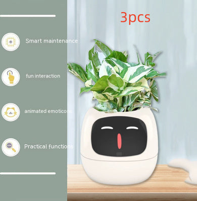 Smart Planter – AI-Powered Plant Care with 49+ Expressions, Smart Sensors, and Real-Time Water Monitoring