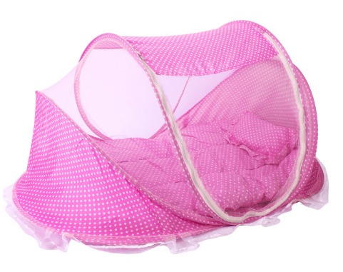 Foldable Baby Bed Net with Pillow - Everything Amazing