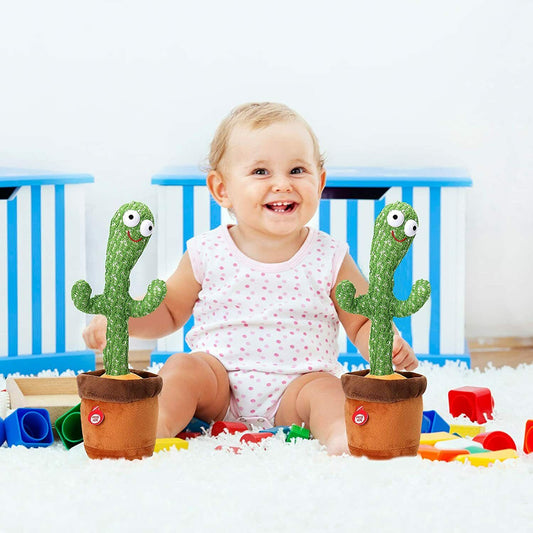 Dancing Cactus Toy – Interactive Plush Toy with Music, Recording, and Dance Feature. This fun and engaging toy features a vibrant cactus that sings, dances, and records to entertain kids and adults alike. Perfect gift idea for children, adults, or any cactus lover, making playtime fun and lively. Ideal for birthdays, holidays, or any special occasion. everything amazing shop