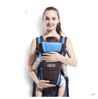 Double Shoulder Baby Carrier with Ergonomic Design and Hip Seat Support for Comfort and Safety. Perfect for Parents on the Go, Provides Support for Baby's Hips and Spine. Adjustable, Breathable, and Easy to Use. Ideal for Newborns and Infants. Everything Amazing Shop.