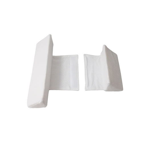 : Ergonomic Baby Shaping Pillow for Side Sleeping and Triangular Positioning - Pure Cotton Fabric, Various Colors and Patterns