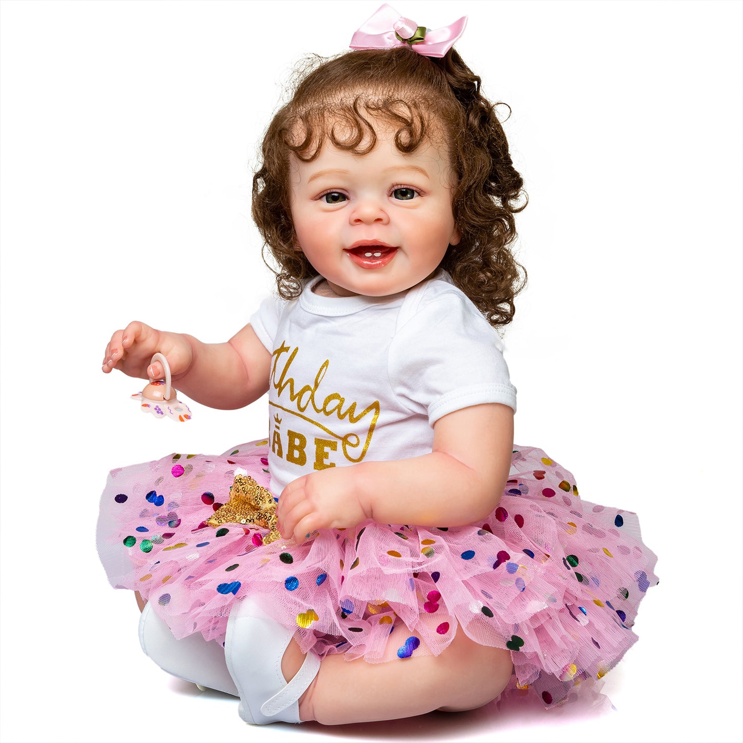 Cute Soft Baby Princess Doll | Adorable Silicone Doll for Little Ones