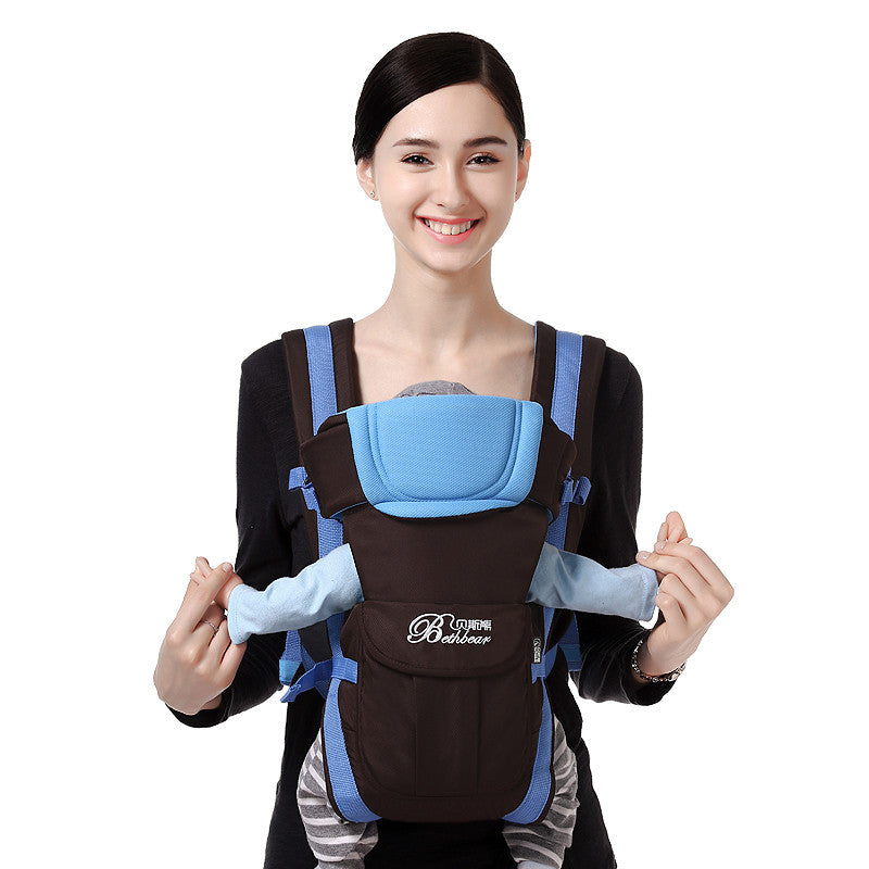 Four Seasons Multifunctional Baby Carrier Sling & Carry Bag, designed for ultimate comfort and convenience. This versatile baby carrier supports multiple carrying styles, ensuring a safe and cozy experience for your baby. Ideal for all seasons, this carrier is adjustable and ergonomic, providing comfort for both parents and babies. Perfect for hands-free convenience while on the go. Everything Amazing Shop for this product.