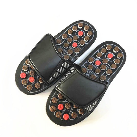 Massage Shoe Slippers for relaxation and pain relief, featuring acupressure therapy design, available in sizes 38-45