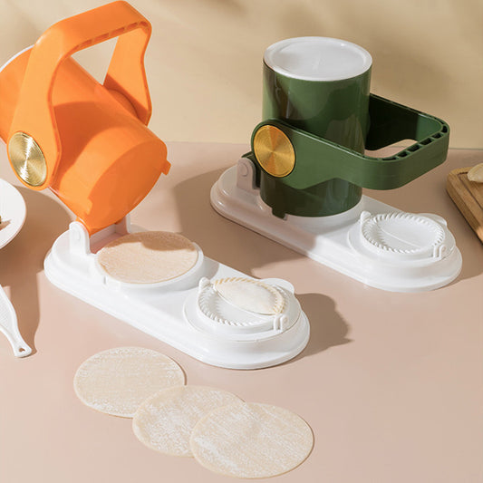 Multifunctional Wooden Pile Type Wrapper Maker, a versatile plastic household tool available in orange, green, and pink colors, designed for creating neatly wrapped piles for easy storage and organization. Ideal for home use, this handy tool simplifies the process of wrapping cords, wires, and other materials. Available now at Everything Amazing Shop for this product.