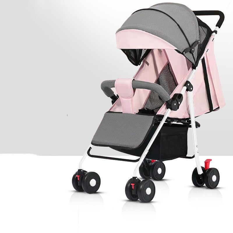 Portable and foldable baby stroller designed for convenience, featuring a lightweight frame, adjustable features, and a removable handle for easy transport. Ideal for travel and everyday use, offering comfort and ease for both parents and babies. Shop this versatile stroller at Everything Amazing Shop for all your baby travel needs.