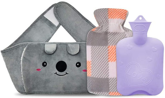 Winter Water Bottle Belt with Large Hand Warmer and Cute Animal Hot Water Bottle Cover & Heater – Stay warm in the cold weather with this adorable and functional hand warmer. Perfect for keeping your hands cozy during winter outings, this large water bottle belt features a cute animal-themed cover and a reliable heater. Ideal for those who love a practical yet fun accessory to keep the chill away. Shop now at Everything Amazing Shop for this product.