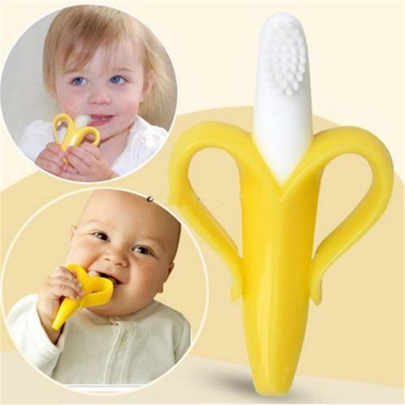 Safe Silicone Training Toothbrush Set for Babies – BPA-Free, Includes Teether & Teething Ring. This 3-in-1 baby toothbrush set promotes healthy oral care for infants, designed to be gentle on delicate gums and teeth. The set includes a soft silicone toothbrush, a soothing teething ring, and a versatile teether, all made from non-toxic, BPA-free materials. Perfect for introducing babies to brushing and teething relief, ensuring safety and comfort. Available at Everything Amazing Shop for this product.